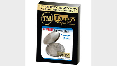 Slippery Expanded Shell (Morgan Silver Dollar) by Tango (D0092) Tango Magic bei Deinparadies.ch