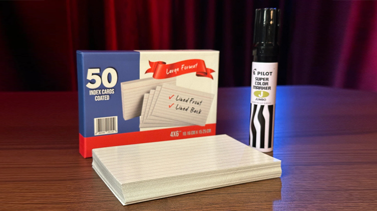 Smart-Ass Index Cards | Bill Abbott-Bill Abbott Magic-Deinparadies.ch