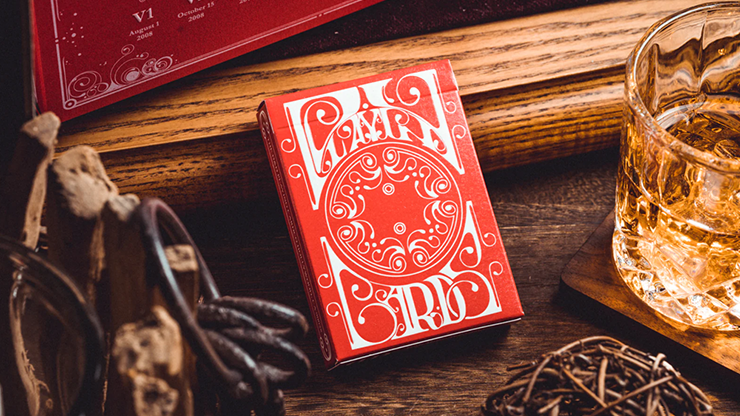 Smoke & Mirrors V8 Standard Edition Playing Cards - Red - Dan & Dave