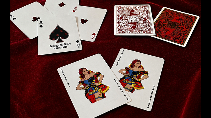 Solange Kardinaly Limited Edition Playing Cards-Solange Kardinaly-Deinparadies.ch