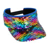 Sonnenblenden Mütze Pailetten | regenbogen-Boland-Deinparadies.ch