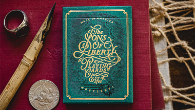 Sons of Liberty (Green) Playing Cards Dan & Dave LLC Deinparadies.ch