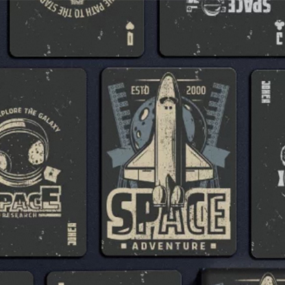 Space Adventure Playing Cards-David Jon-Deinparadies.ch