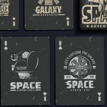Space Adventure Playing Cards-David Jon-Deinparadies.ch
