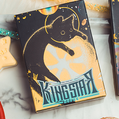 Space Cat V2 Playing Cards | King Star-Secret Factory-Deinparadies.ch