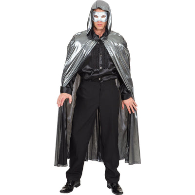 Space cape with hood silver/gold - Silver - Orlob
