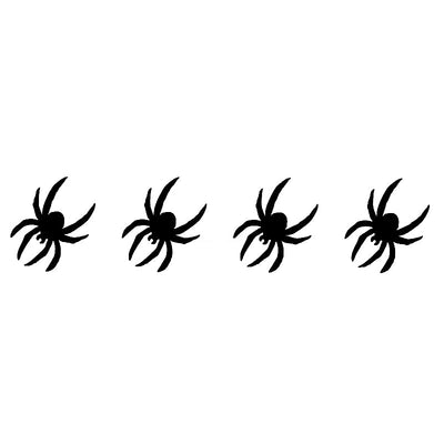 Spinnen 4er-Schablone | 5 Stk