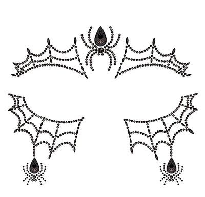 Spinnennetz Klebejuwelen Tattoo-Guirca-Deinparadies.ch