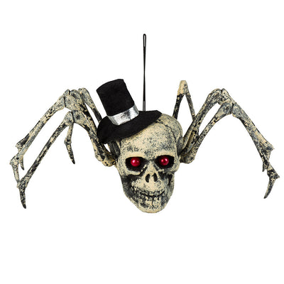 Crâne d'araignée avec chapeau Boland à Deinparadies.ch