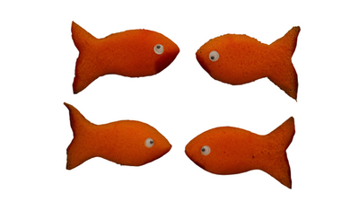 Sponge Emoji GOLDFISH (4PK.) | Andy Amyx