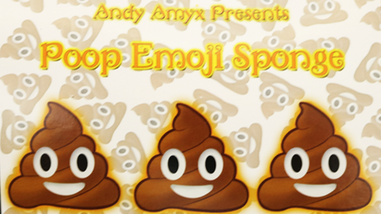 Sponge Emoji POO (4PK.) | Andy Amyx