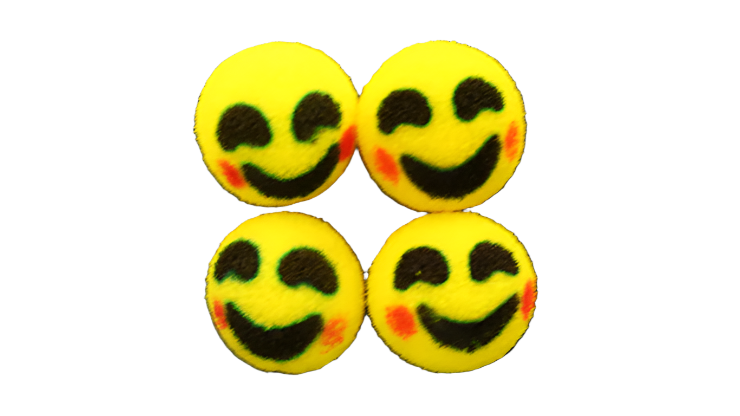 Sponge Emoji SMILE FACE (4PK.) | Andy Amyx