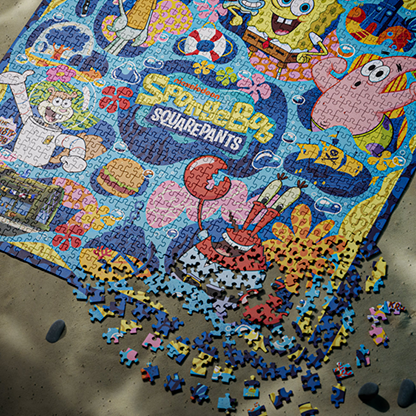SpongeBob SquarePants Jigsaw Puzzle-theory11-Deinparadies.ch