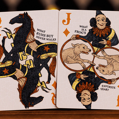 Standard Edition Night at the Circus (Animal Show) Playing Cards | Anti-Faro-Room One-Deinparadies.ch