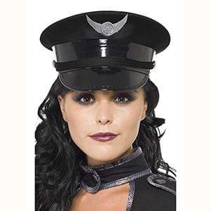 Steam Punk Military Hat - Black with Badge Smiffys at Deinparadies.ch