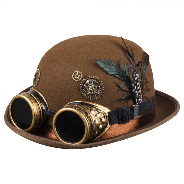Steampunk Bowler Hat Boland at Deinparadies.ch