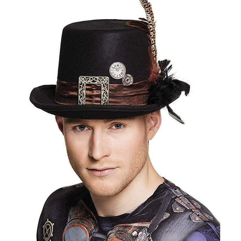 Steampunk-Hut mit Feder Orlob bei Deinparadies.ch