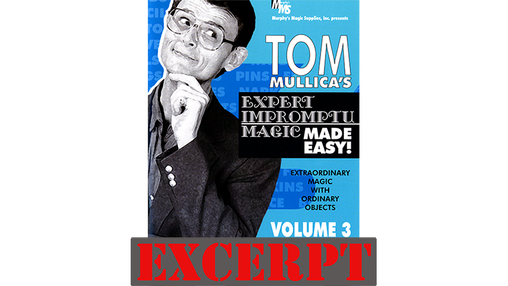 Stern Paper Fold - Video Download (Excerpt of Mullica Expert Impromptu Magic Made Easy Tom Mullica- #3, DVD)