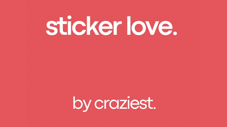 Sticker Love | Craziest-Julio Montoro-Deinparadies.ch