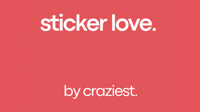 Sticker Love | Craziest-Julio Montoro-Deinparadies.ch