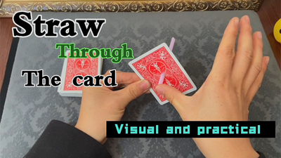 Straw Through The Card by Dingding - Video Download Dingding bei Deinparadies.ch