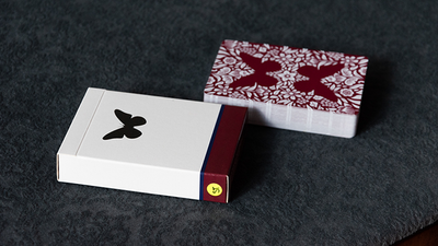 Stripper Butterfly Playing Cards Versión 2 Marcado (Rojo) por Ondrej Psenicka Deinparadies.ch en Deinparadies.ch