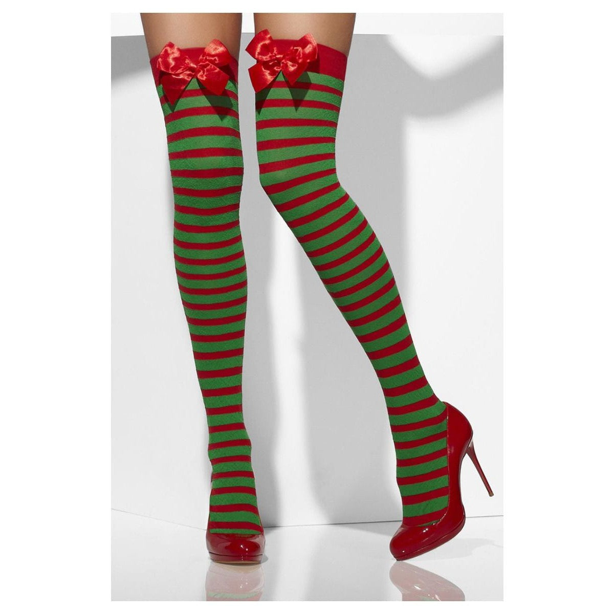 Stockings Hold-Ups Red-Green Smiffys at Deinparadies.ch