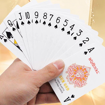 Sun God Greek Mythology Themed Orange Edition Playing Cards-David Jon-Deinparadies.ch