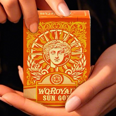 Sun God Greek Mythology Themed Orange Edition Playing Cards-David Jon-Deinparadies.ch