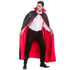 Super Deluxe Satin Vampire Cape - Large - Wicked