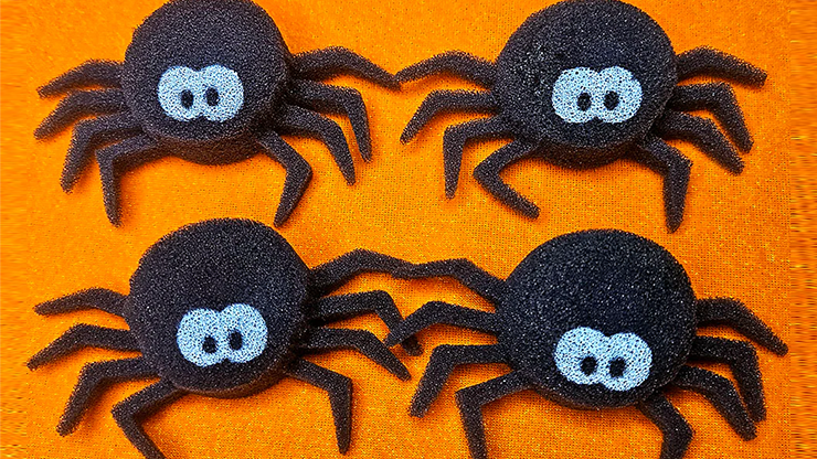 Super Sponge Spiders Sponge Ball Set-Dan Sperry-Deinparadies.ch