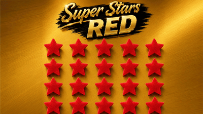 Super Stars Red (Bag of 20) Sponge-Tricksupply-Deinparadies.ch