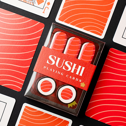 Sushi (Tuna Nigiri) Playing Cards | BAOBAO Restaurant-Riffle Shuffle-Deinparadies.ch