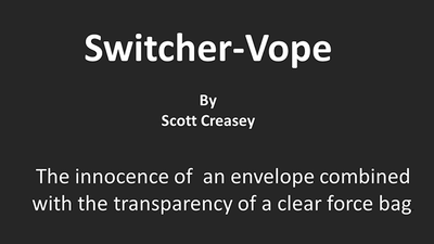 Switcher-Vope by Scott Creasey - Video Download Scott Creasey bei Deinparadies.ch