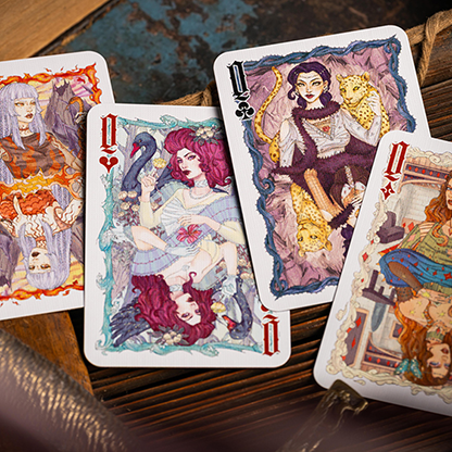 Sybilla Mini Playing Cards-FRIS Cards di Federico Rossi-Deinparadies.ch