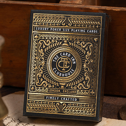 TCI Clubhouse (Black) Playing Cards-Deinparadies.ch-Deinparadies.ch