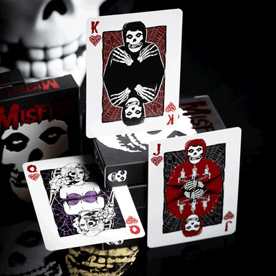 THE MISFITS™ FIEND OFFICIAL PLAYING CARDS-FULTONS Playing Cards-Deinparadies.ch