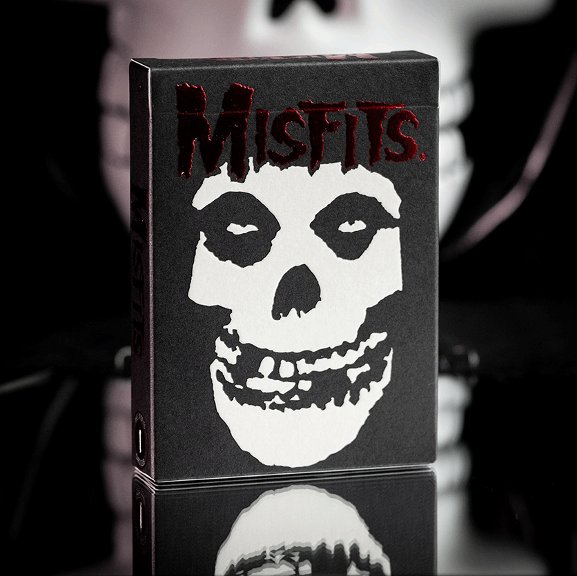 THE MISFITS™ FIEND OFFICIAL PLAYING CARDS-FULTONS Playing Cards-Deinparadies.ch