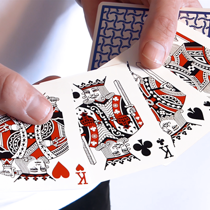 TURN (Red) Playing Cards | Mechanic Industries