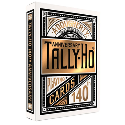 Tally Ho 140th Anniversary (Metaluxe) Playing Cards | US Playing Card-US Playing Card Co.-Deinparadies.ch