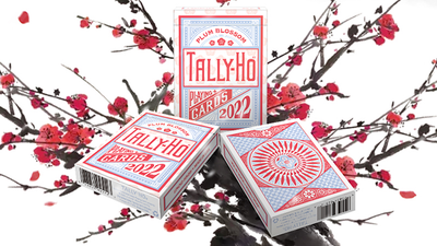 Tally-Ho Plum Blossom Playing Cards US Playing Card Co Deinparadies.ch