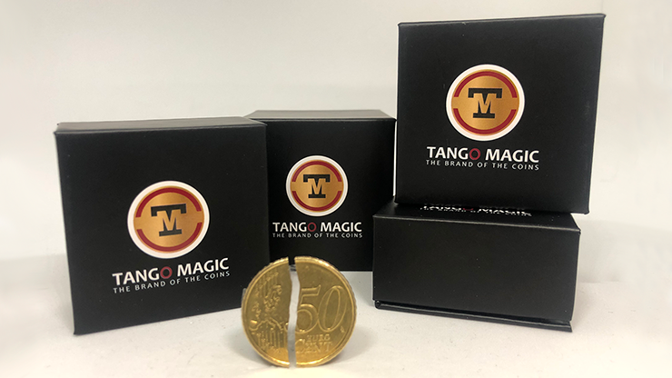 Tango Folding Coin 2 Euro Internal System by Tango-Trick (E0039) Tango Magic bei Deinparadies.ch