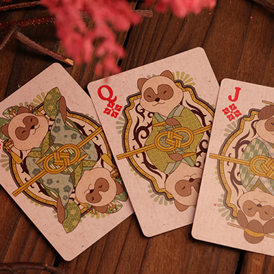 Tanuki Yukaku (Oiran-Dochu) Playing Cards-Room One-Deinparadies.ch