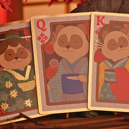 Tanuki Yukaku (Yukaku Tales) Playing Cards-Room One-Deinparadies.ch