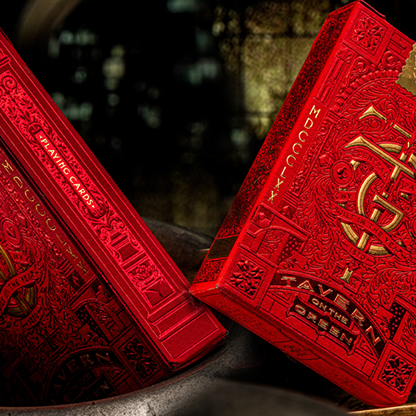 Tavern on the Green: Red Edition Playing Cards | theory11-theory11-Deinparadies.ch
