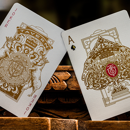 Tavern on the Green: Red Edition Playing Cards | theory11-theory11-Deinparadies.ch