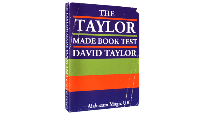Taylor Made Book Test by David Taylor - Video Download Alakazam Magic Deinparadies.ch