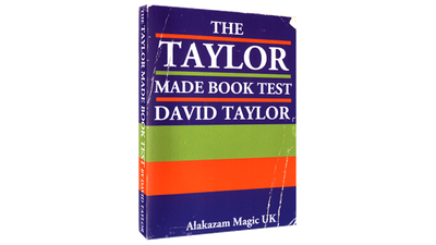 Taylor Made Book Test by David Taylor - Video Download Alakazam Magic Deinparadies.ch