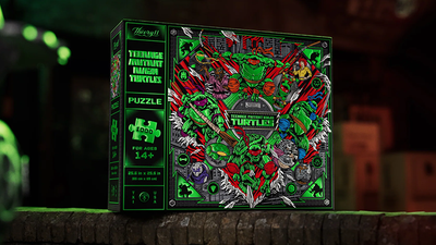 Teenage Mutant Ninja Turtle Jigsaw Puzzle | theory11-theory11-Deinparadies.ch
