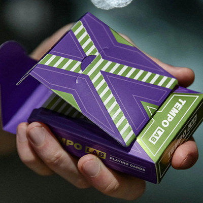Tempo-Lab Purple Playing Cards-ARK Playing Cards-Deinparadies.ch
